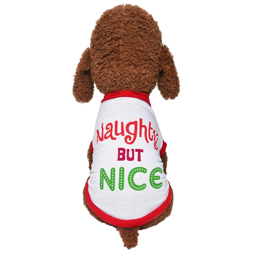 Новая Милая рубашка для питомца лето осень собака принт Удобная Собака ткань