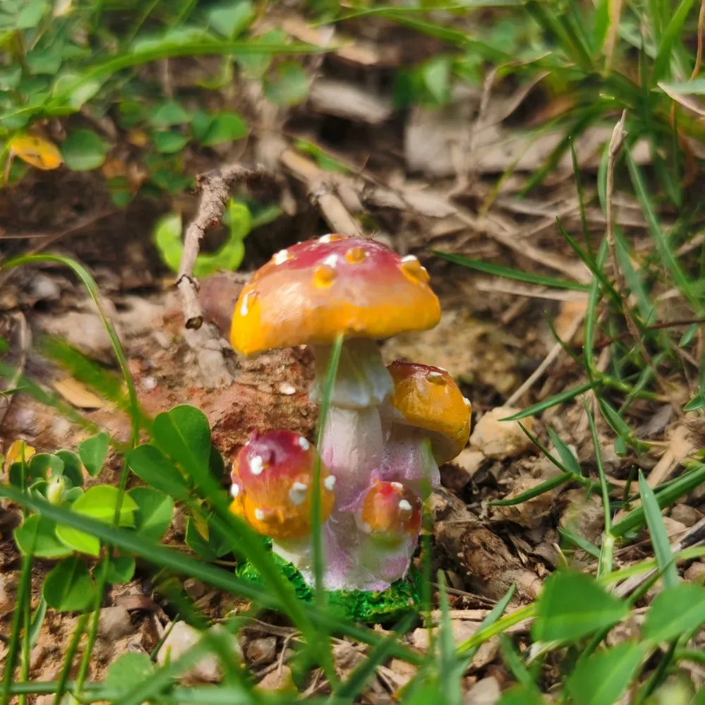 Смола Искусства и ремесла Мини Гриб горшок украшения мох микро Пейзаж