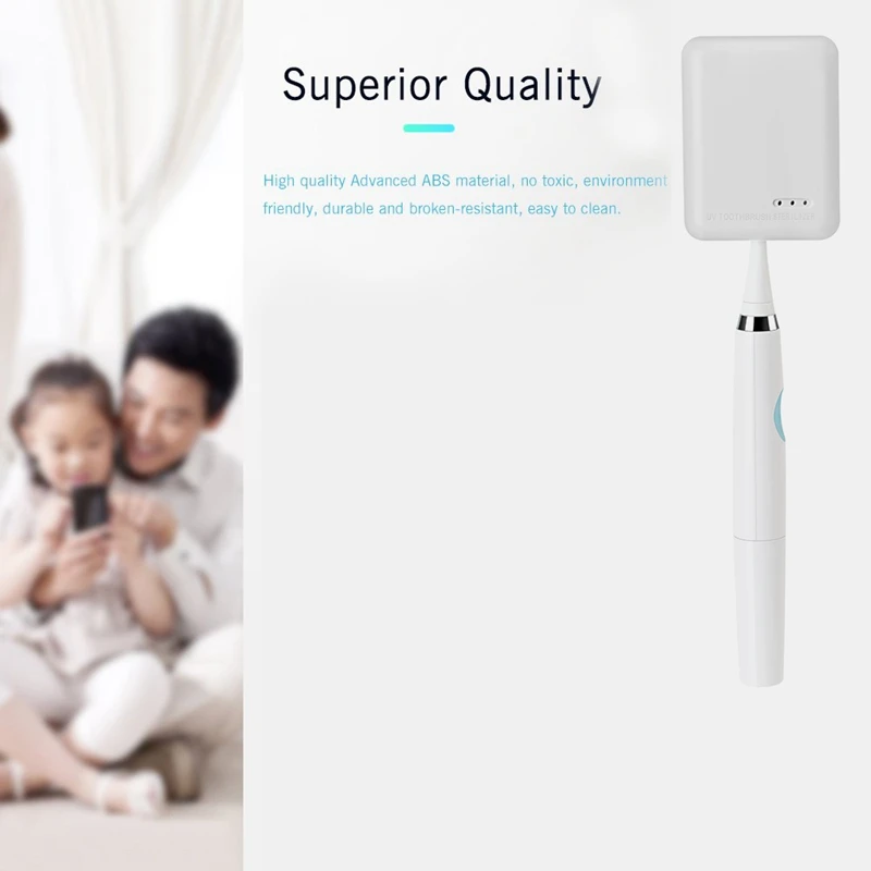 Портативный УФ стерилизатор зубных щеток одна электрическая зубная щетка