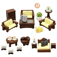 23 pcs dollhouse furniture set mini furniture kit dollhouse furniture miniature dollhouse accessories for kid gifts