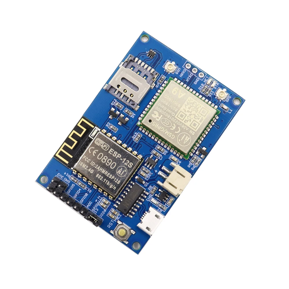 ESP8266 ESP-12S A9 GSM GPRS IOT узел беспроводной модуль макетная плата с все в одном WiFi