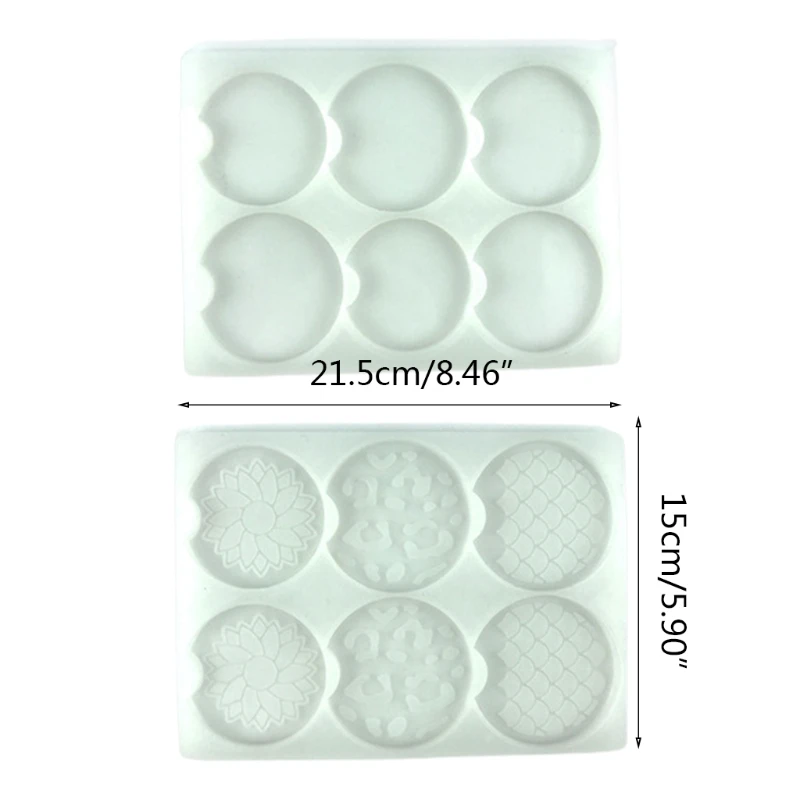 

Car Coaster Resin Molds Different Graphics Car Coaster Silicone Molds Car Coasters Auto Cup Holder Coasters