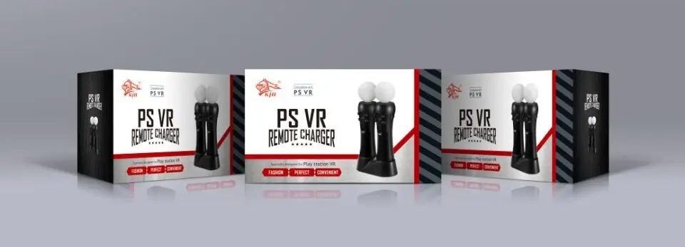 Зарядная станция с двумя USB Подставка для PS4 PlayStation 4 VR PSVR игровой контроллер ручка
