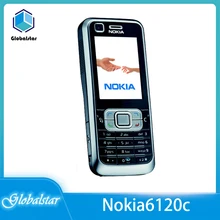 Nokia 6120c refurbished Original Nokia 6120 Classic Mobile Phone Unlocked 6120c 3G Smartphone & One year warranty Refurbished