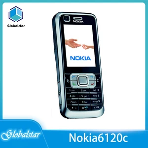 nokia 6120c refurbished original nokia 6120 classic mobile phone unlocked 6120c 3g smartphone one year warranty refurbished free global shipping