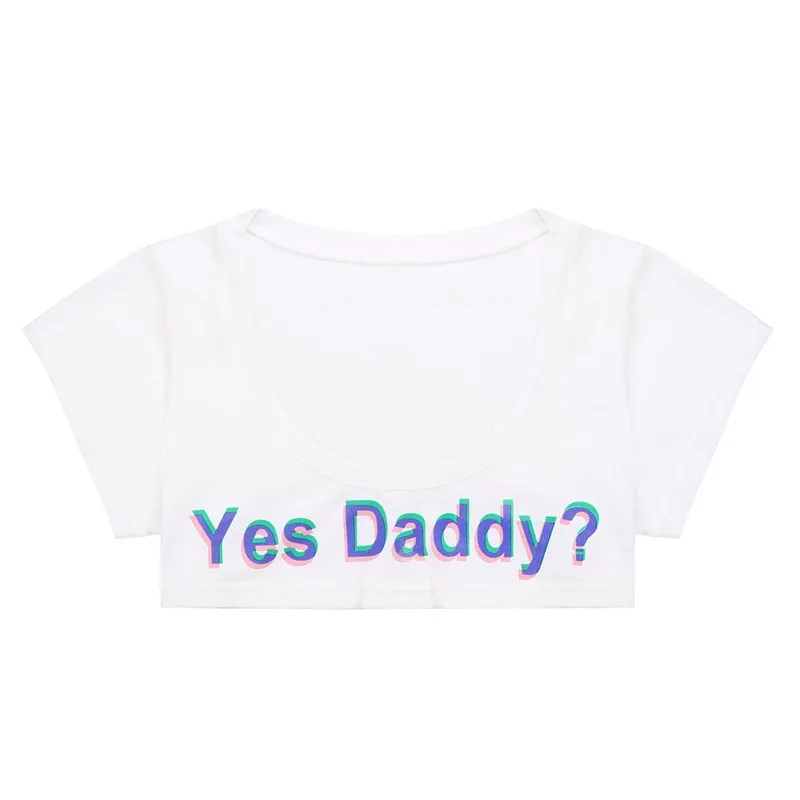 Женский пуш ап с надписью отца Короткие футболки спортивный бюстгальтер блузка