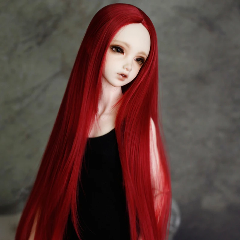 2021 новый стиль 1/3 1/4 1/6 1/8 Bjd SD кукольный парик высокотемпературный провод длинный