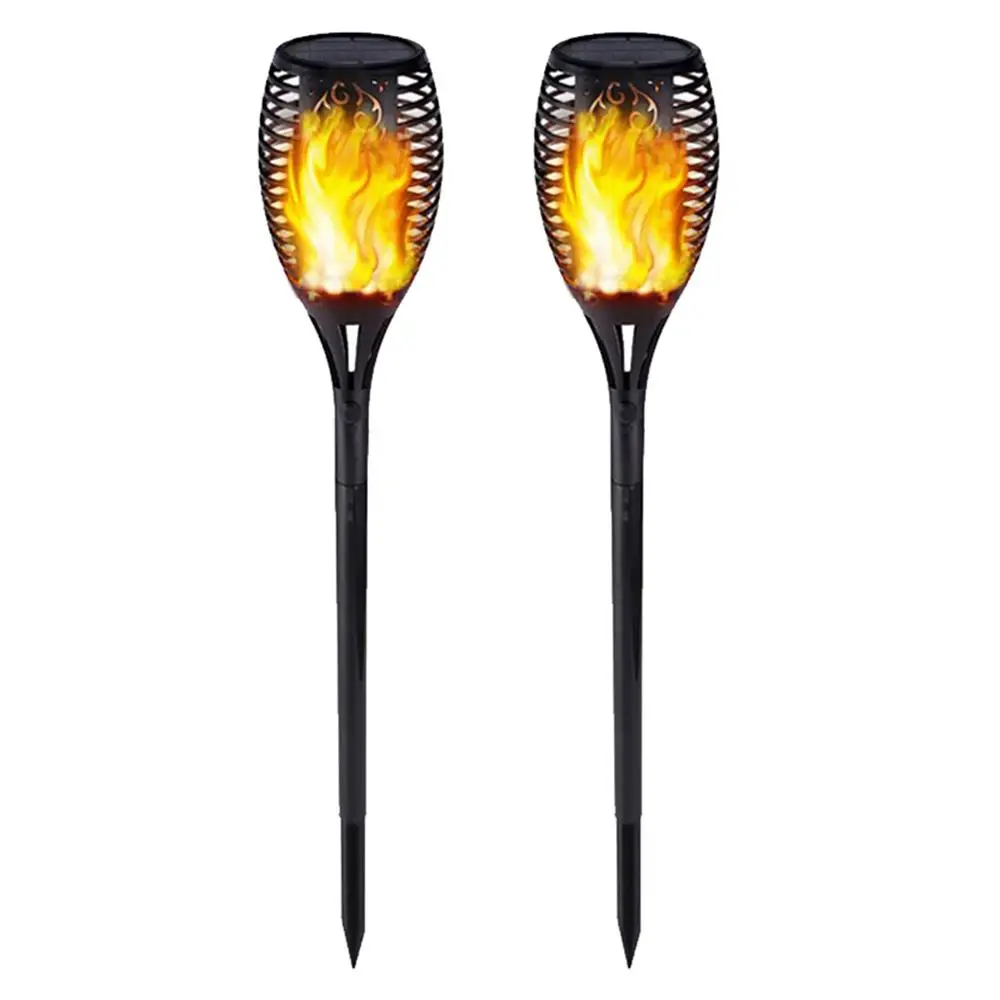 2pc 51LED 33/51/96 Светодиодный светильник на солнечной батарее, светильник на солнечной батарее, светильник для танцев, открытый водонепроницаемый садовый фонарь, лампа для двора, сада, балкона - Испускаемый цвет: 2pc 51LED