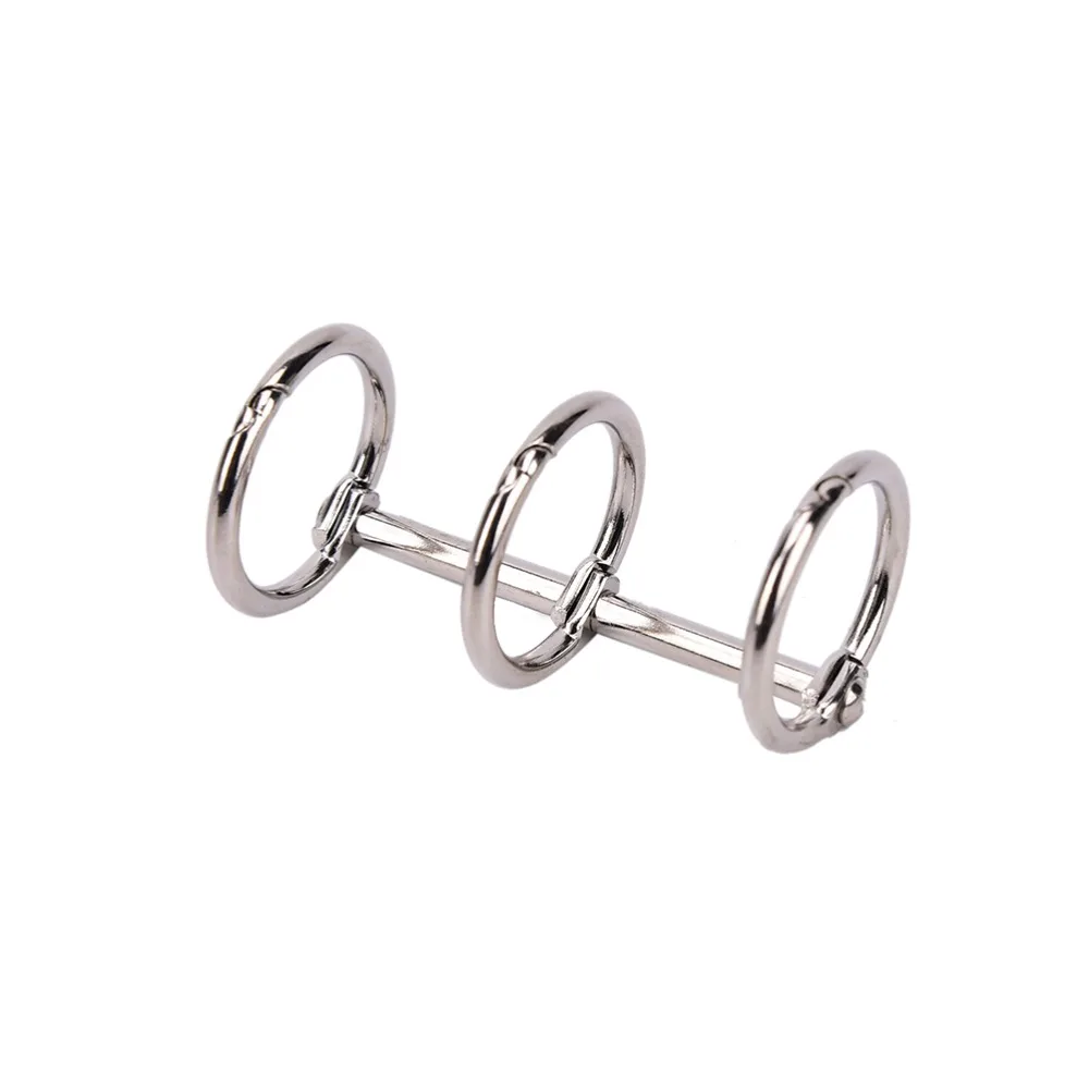 

Metal Loose Leaf Book Binder Rings Album Scrapbook Clips Craft Photo Album Metal Ring Binder Stationery Office Supply