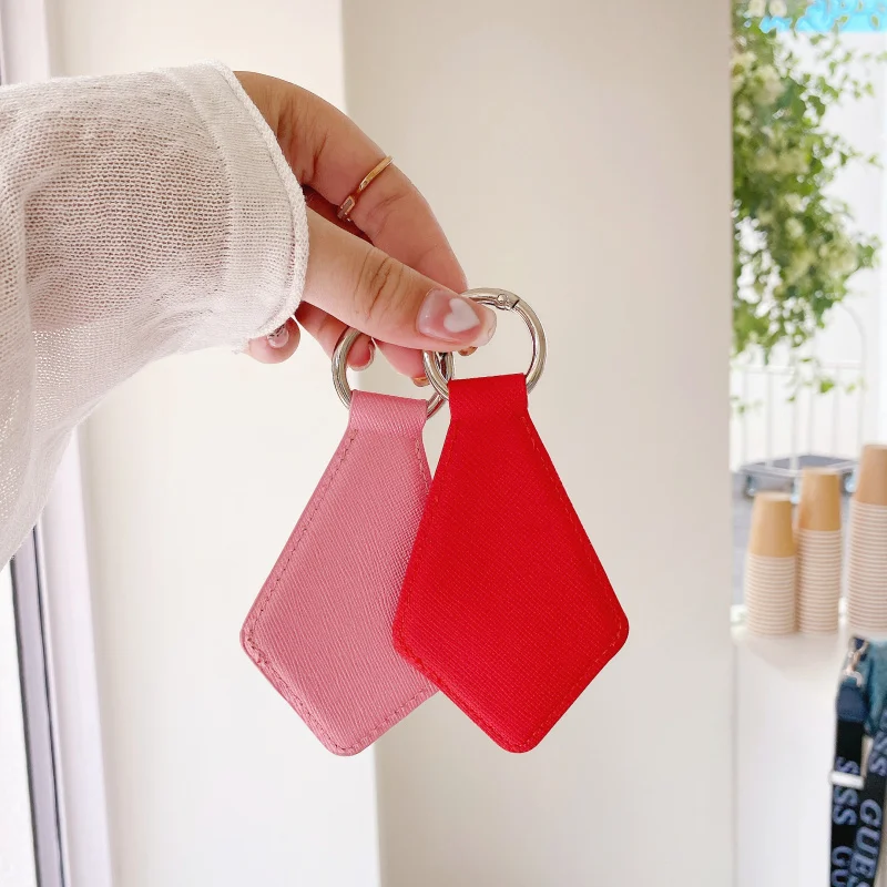 

Кожаный защитный чехол с брелоком для airtag, ударопрочный чехол с защитой от царапин и падения, защитный чехол для бирок