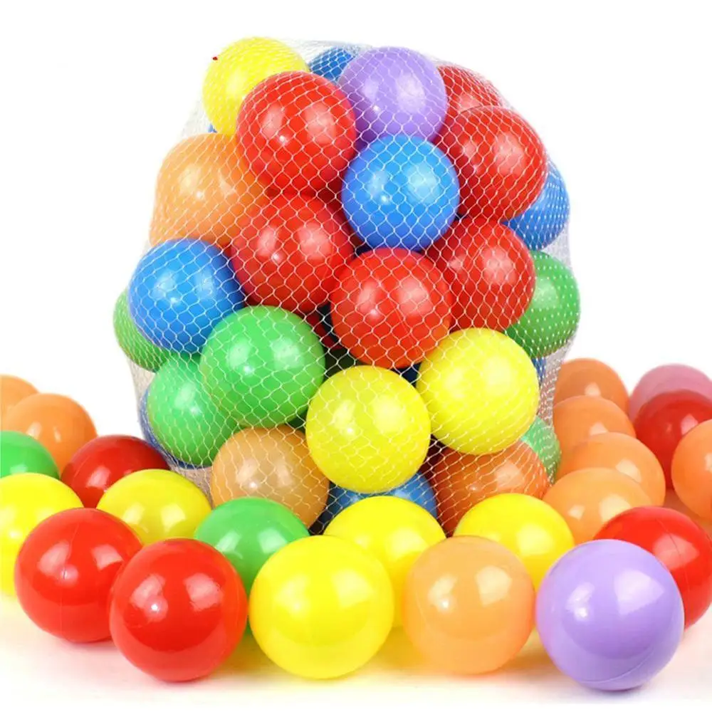 

10Pcs 7cm Oversized Eco-Friendly Colorful Soft Plastic Water Pool Ocean Wave Ball Baby Funny Toys Outdoor Fun Sports Dropship