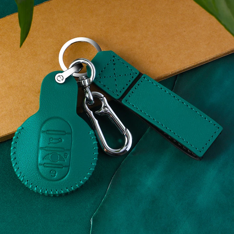 

Чехол из натуральной кожи для автомобильного ключа F60 MK2 2017 2018 2019