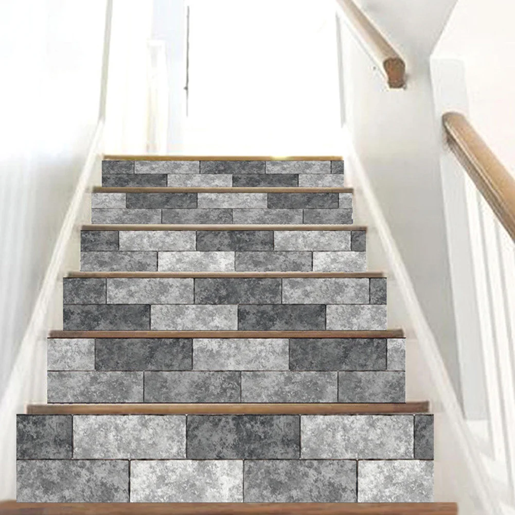 

Decoration Stair Sticker 100*18cm PVC Waterproof Self-adhesive Creative