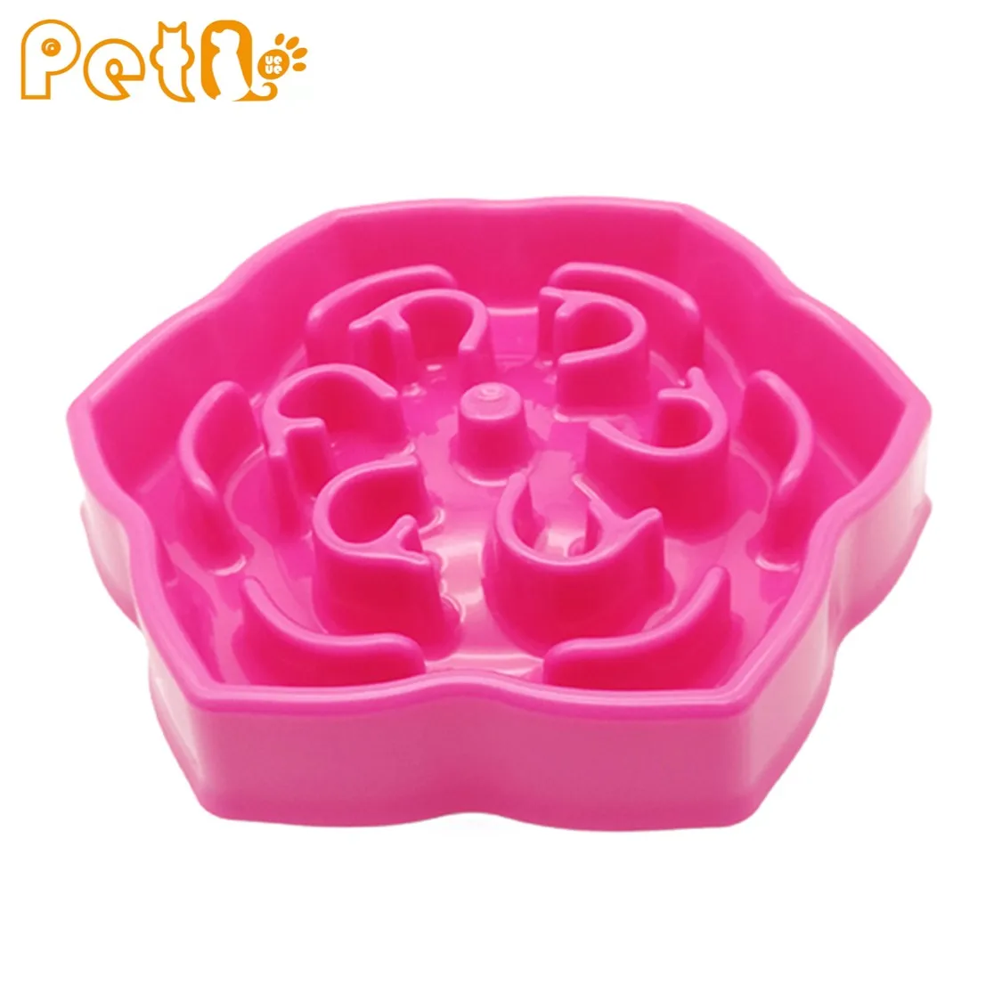 

PetQueue Best Sell Dog Cat Pet Slow Feeder Bowl Portable No-toxic Material Pet Food Feeder Bowl Puppy Dog Slow Feeder Bowl