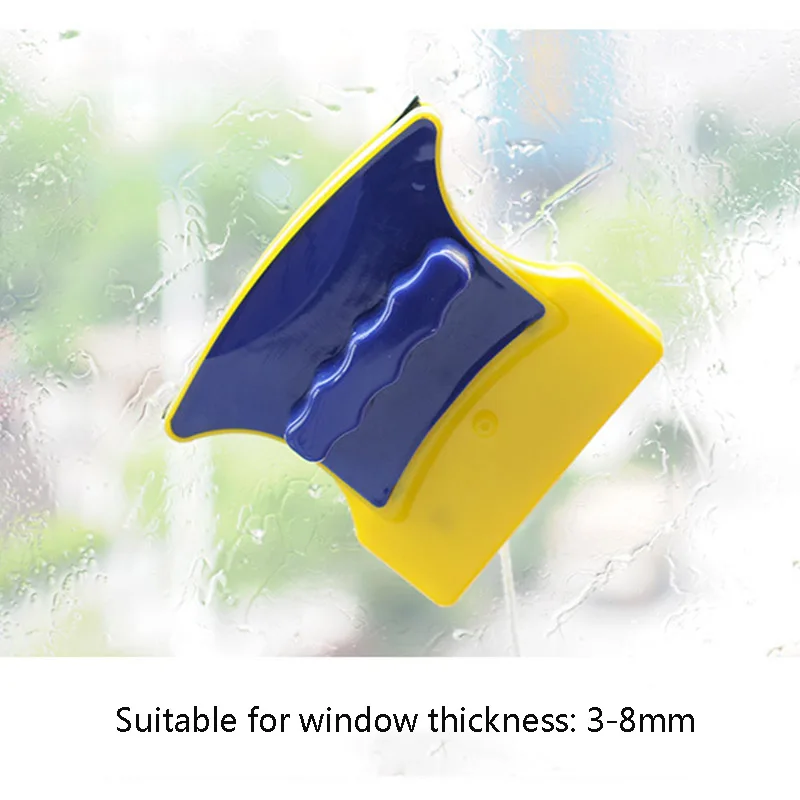 

Magnetic Glass Wiper Convenient Window Cleaner Double-sided Magnetic Window Cleaning Brush Glass Home Cleaner