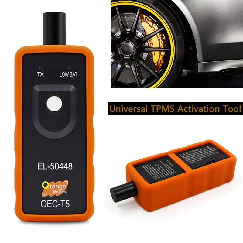 

TPMS Tire Pressure Monitor Systems EL-50448 OEC-T5 TPMS Activation Tool General TPMS Reset Tool Tire Pressure Monitoring System