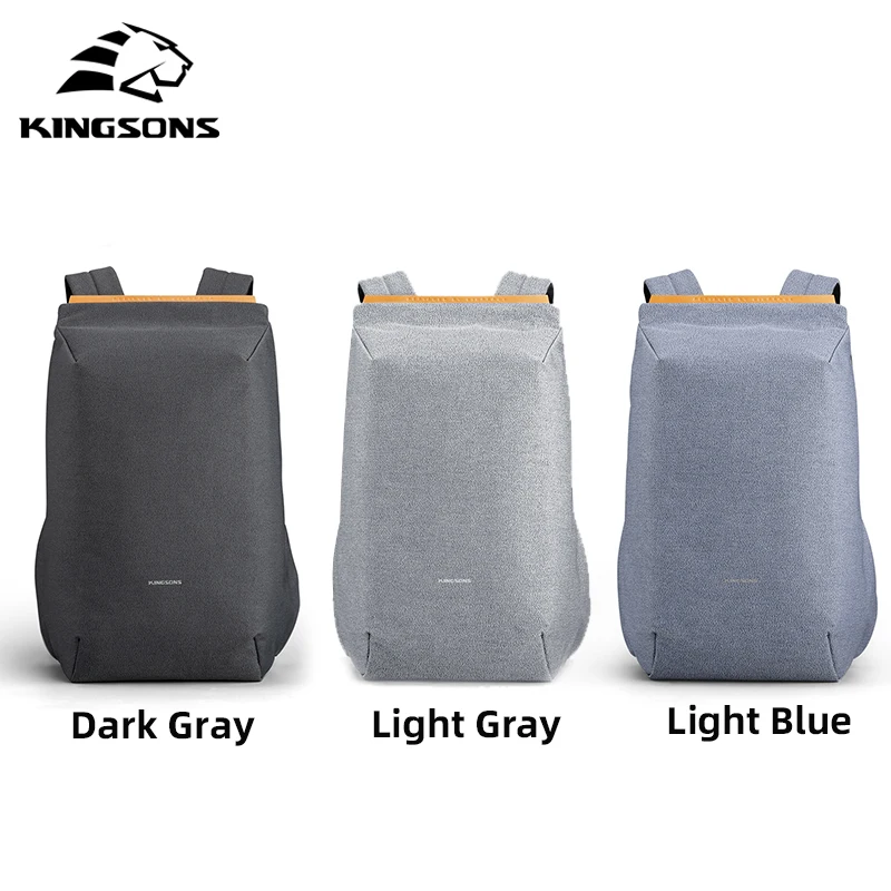 

Kingsons New Multifunction 15.6'' Laptop Backpack USB Charging Backpacks Anti-thief Men Women schoolbag Travelling Mochila Hot