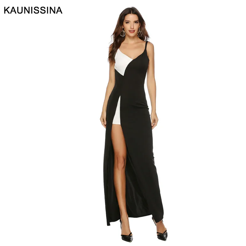 Женское коктейльное платье с V-образным вырезом на бретельках | Свадьбы и