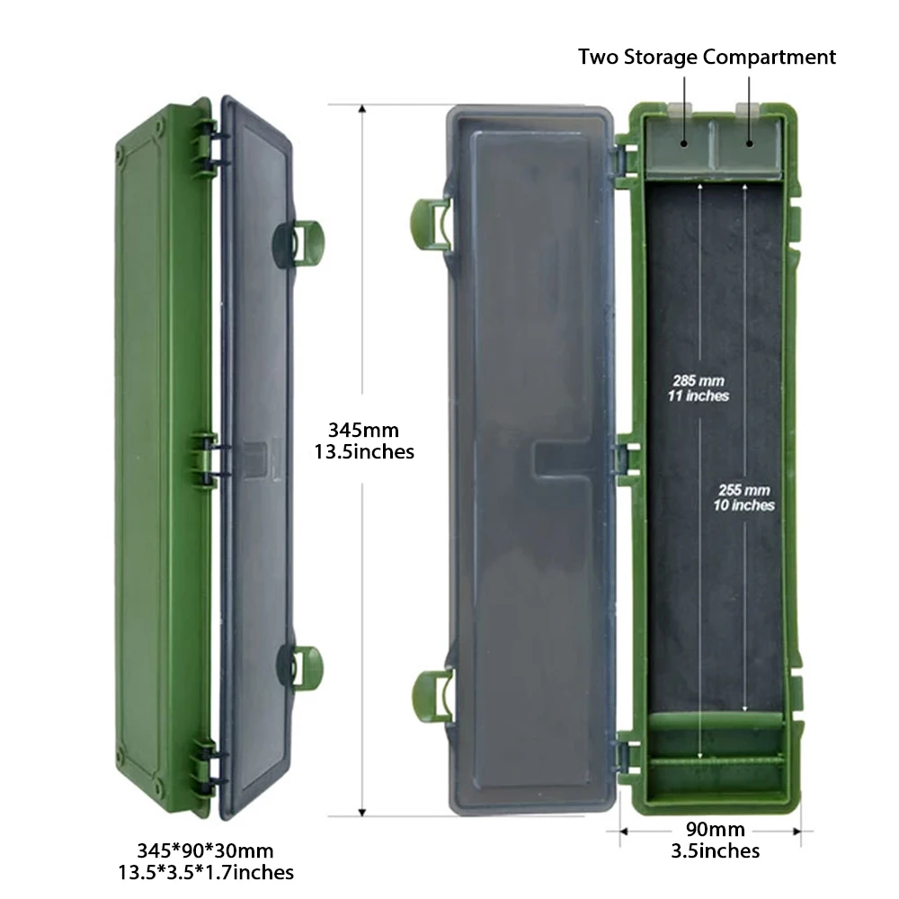 

Carp Fishing Accessories Storage Box Carp Fishing Line Box Hair Rig Board with Pins Carp Fishing Hair Rig Wallet&