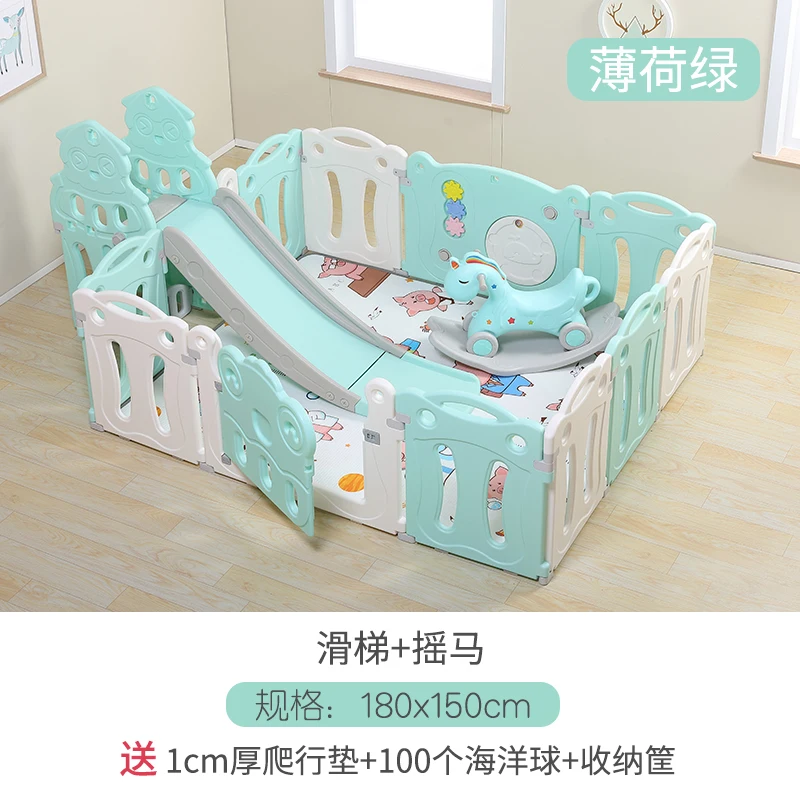 

Playpen for childre baby playground amusement Park Crawl Pad Infant Safe Learner Fence Protection Toy