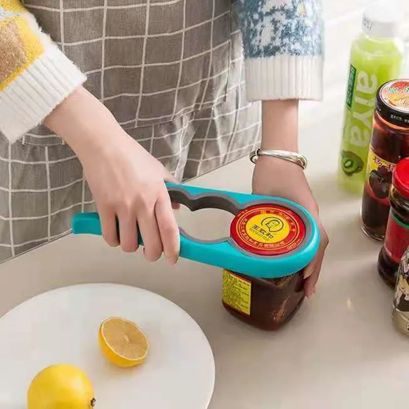 

Screw Cap Can Opener Manual Can Knife Multi-function Bottle OpenerArtifact Four-in-one Cap Opener Screwdriver labor-saving