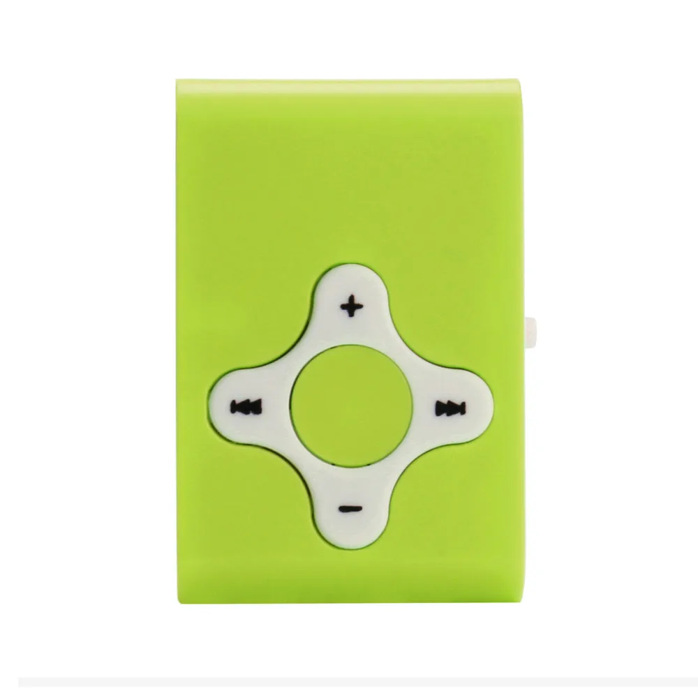 Мини USB MP3-плеер с клипсой поддержка Micro SD TF карты музыкальный медиаплеер крутой