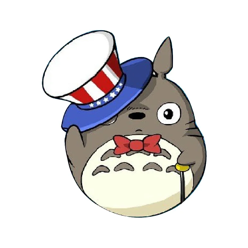 Лидер продаж 20 шт./лот высококачественное акриловое Аниме Тоторо с плоской