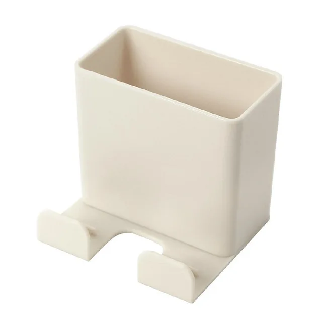 

1PCS Wall Mounted Organizer Storage Box Remote Control Air Conditioner Storage Case Mobile Phone Plug Holder Stand Container
