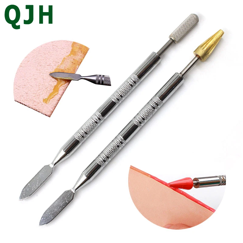 Ручка для нанесения масляной краски латунная ручка с двумя головками аппликатор