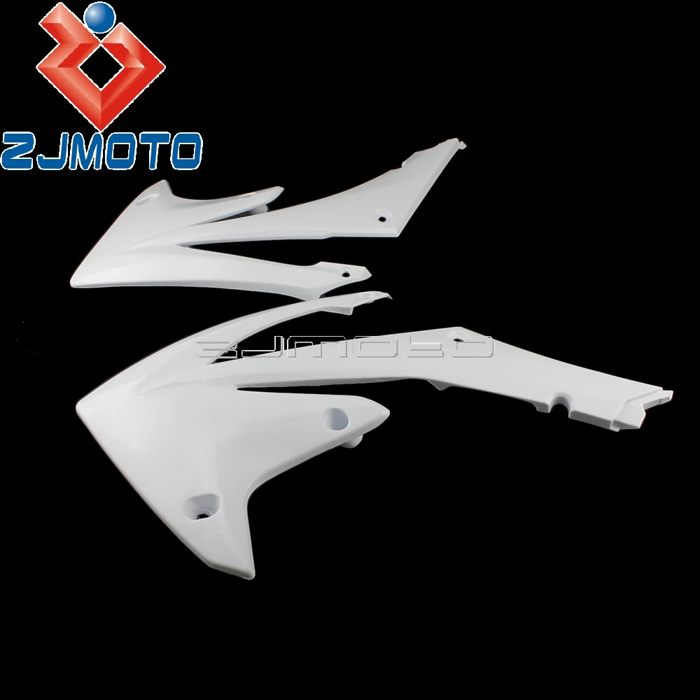 Белый защитный кожух радиатора для мотоциклетного велосипеда Honda CRF450R 2009-2012 CRF250R