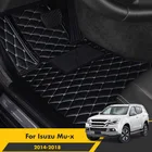 Автомобильные коврики для Isuzu Mu-x MUX 2018 2017 2016 2015 2014 (5 сидений), интерьерные коврики, аксессуары, индивидуальные накладки на ножки, коврики, чехлы