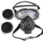 Полнолицевая респираторная маска с очками, противогаз для промышленного распыления красок и защиты от формальдегидов с фильтром для безопасности работ
