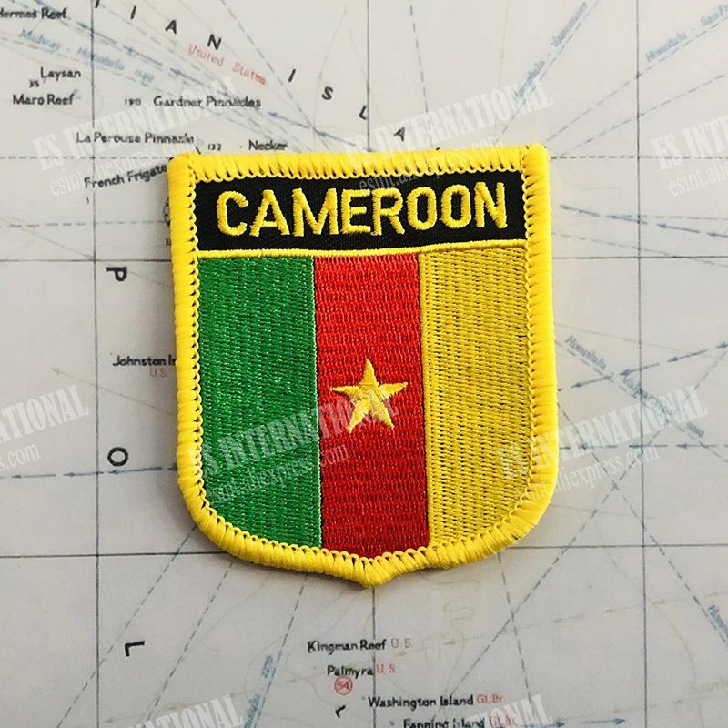 Один Набор тканевых аксессуаров для рюкзака нашивки с вышивкой на руку и заколки