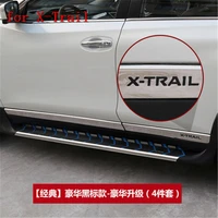 car stainless steel body side moldings side door decoration for nissan x trail x trail t32 2014 2019 car styling