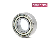 10pcs miniature high carbon steel bearing 608zz 624zz 625zz 626zz 635zz 688zz 3d printer parts flange wheel