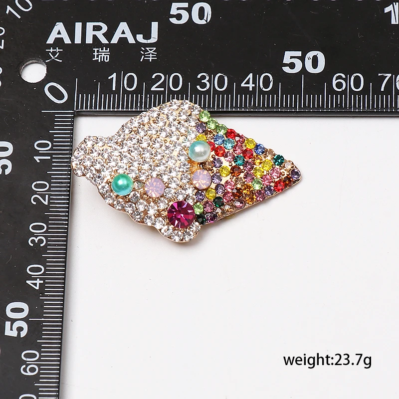 Женские серьги с мороженым корейские висячие кристаллами в винтажном стиле бохо