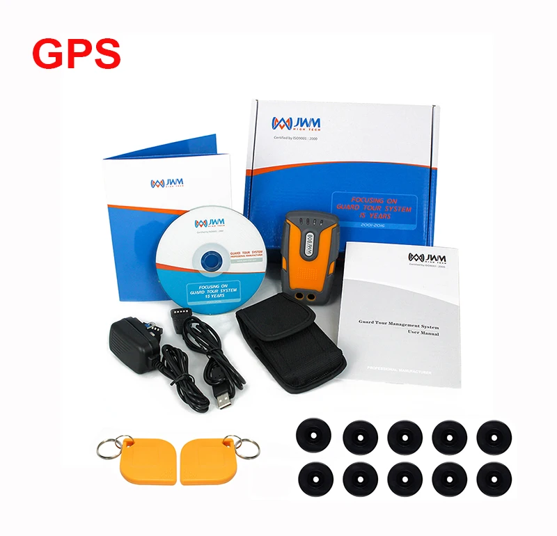 JWM gps GPRS RFID охранная система тур патруль с бесплатным программным обеспечением