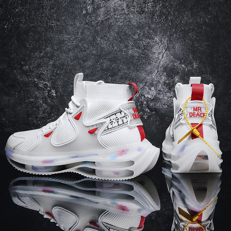 Модные беговые кроссовки Flyingg Line для мужчин Высококачественная дышащая