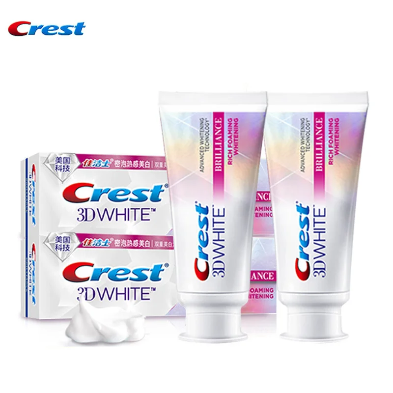 Зубная паста Crest 3D White усовершенствованная Комплексная технология отбеливания