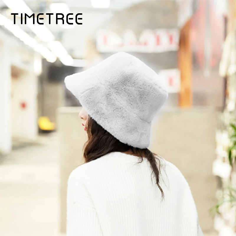 

Autumn Winter Thick Plush Knitted Warm Soft Hats Women Fashion Casual Wool Caps Elegant Student Outdoor Vacation Beret Hat&Caps