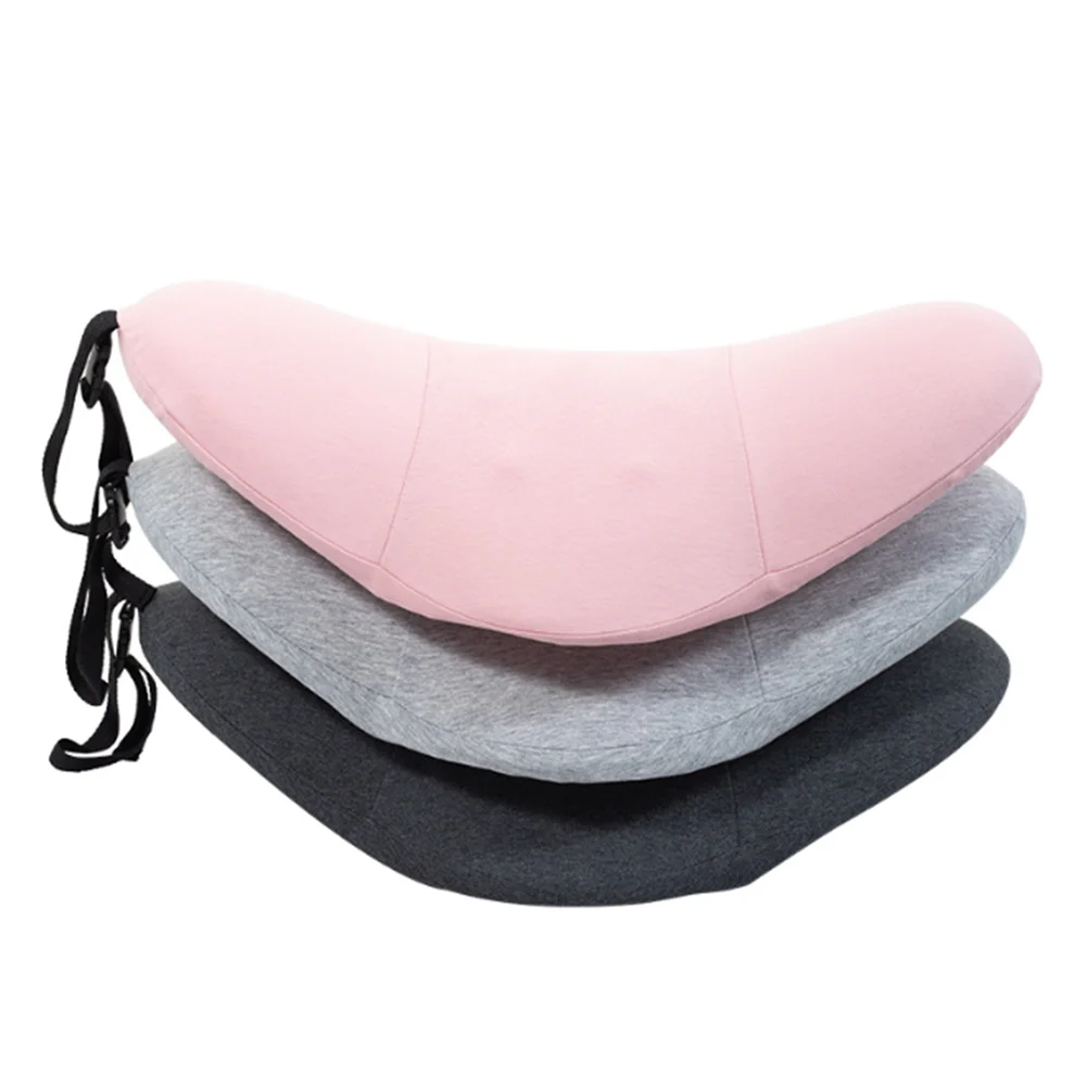 Memory Foam Lumbar Pillow Rollable Pregnant Waist Pad Washable Support Backrest Mat Bed Cushion Detachable Back | Дом и сад