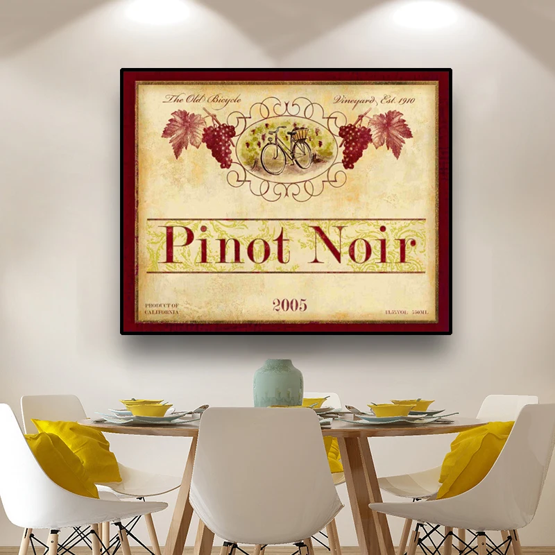 

Modern Kitchen Decor Canvas Painting Vintage Quote Posters And Prints Wall Art Picture For Living Room Dining Room Decoration