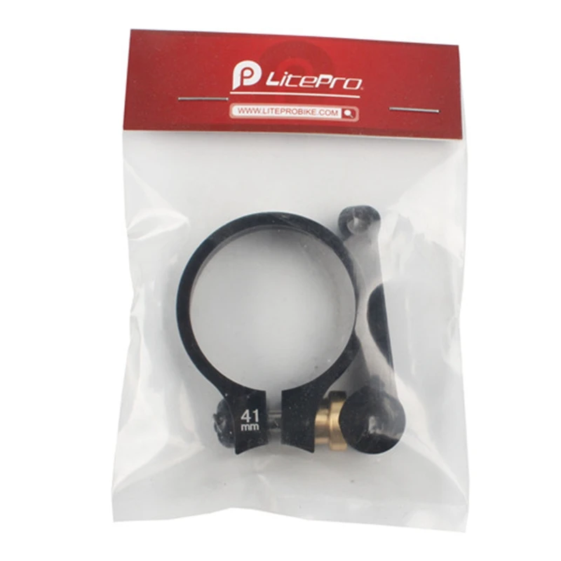 

Litepro Folding Bicycle Seatpost Clamp for 33.9mm Aluminum Alloy Seat Post Lightweight CNC Seat Post Clip