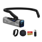 Видеокамера Ordro EP7 4K для блогера, носимая Vlog Camera s, Wi-Fi, FPV цифровая видеокамера с дистанционным управлением и SD-картой на 128 ГБ