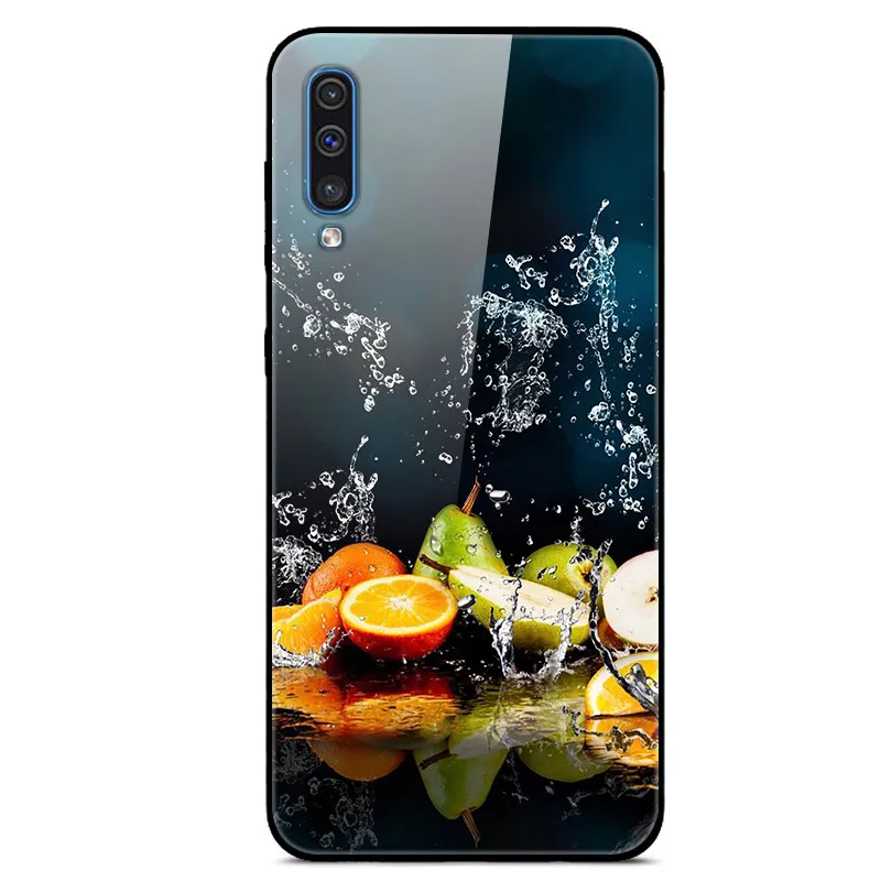 23 Чехол из закаленного стекла для samsung A50, чехол для samsung Galaxy A50 A505F A505 A 50, Fundas Coque - Цвет: 23