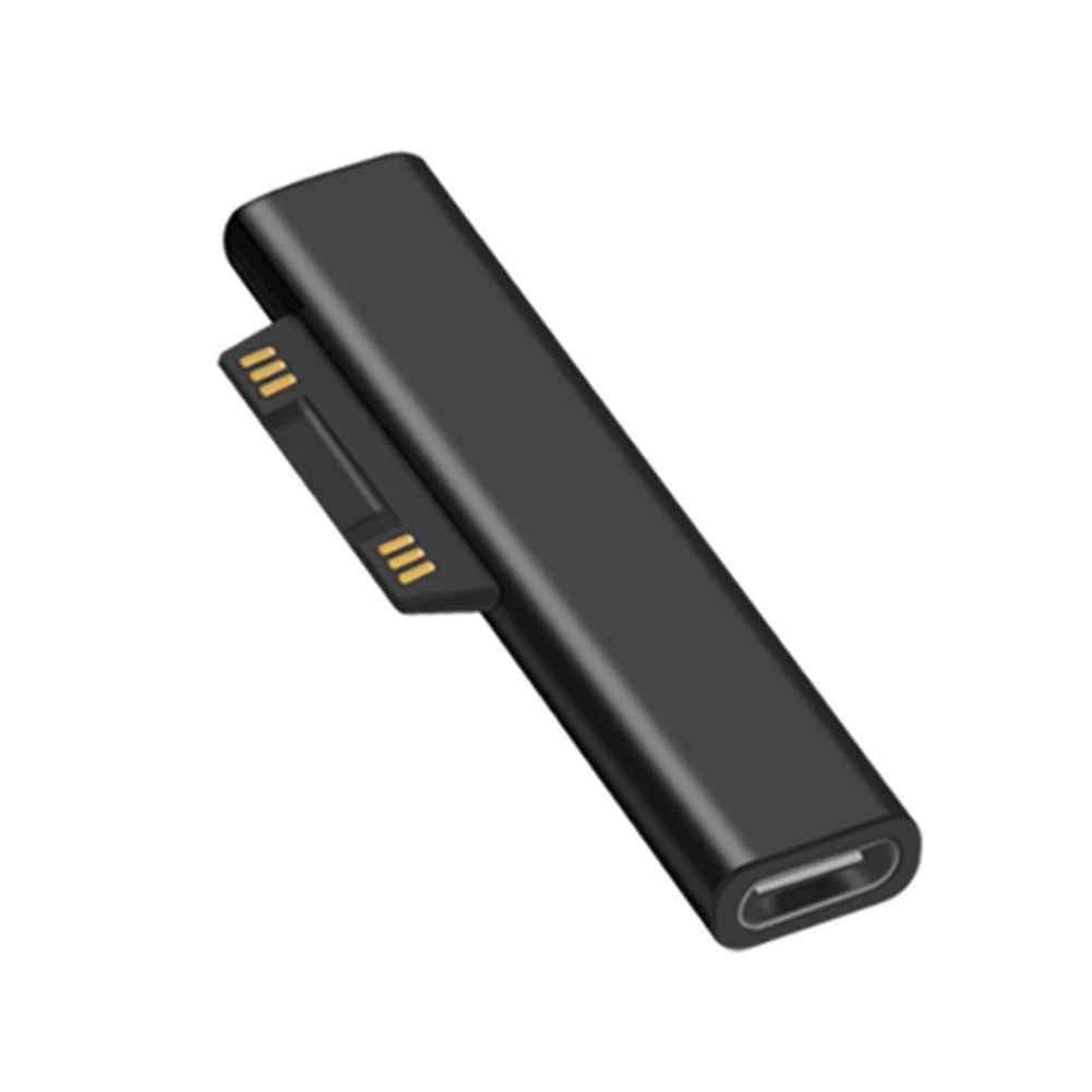 15V/3A USB C Female PD Fast Charging Plug Converter for Microsoft Surface Pro 3 4 5 6 Go Book 1 2 Type Power Adapter | Компьютеры и