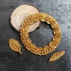 1 шт. розетка силиконовая форма в виде листьев форма для изготовления шоколадного торта 