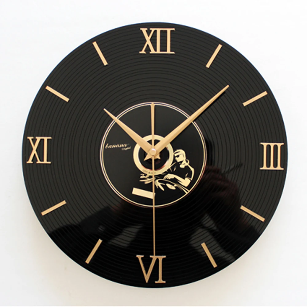 Настенные акриловые часы BB50W современный дизайн для гостиной записывающие