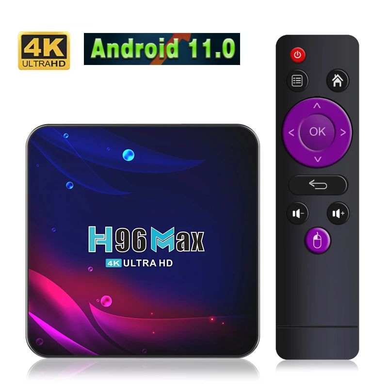 

ТВ-приставка Android 11, 2,4/5,8 ГГц, Wi-Fi 32/64/128 ГГц, 4k, 3D, Bluetooth