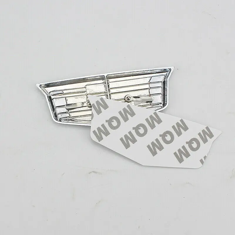 

2x Car Metal Side Fender Emblem Badge Sticker Decal for Cadillac CTS SRX STS ATS XLR SLS CT6 XT5 Accessories